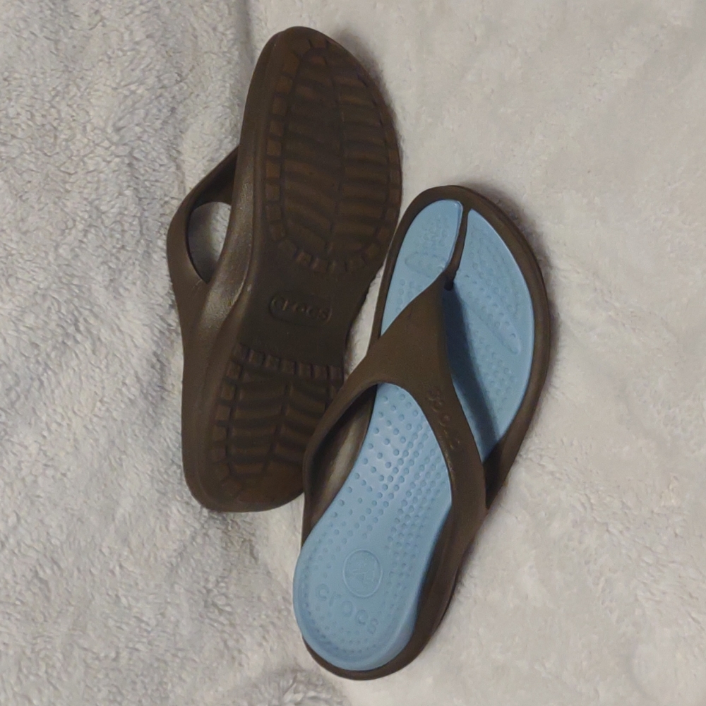 Crocs flip-flops